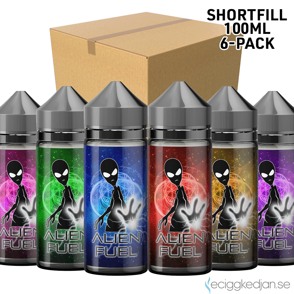 Alien Fuel | Komplett Pack | 6st*Shortfill 100ml