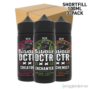 Flavour DCTR | Komplett Pack | 3st*Shortfill 100ml