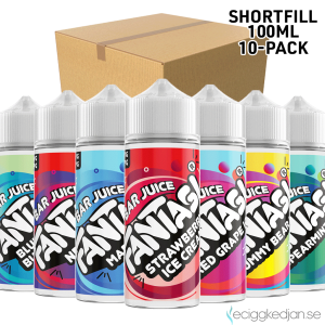 Fantasi | Komplett Pack | 10st*Shortfill 100ml