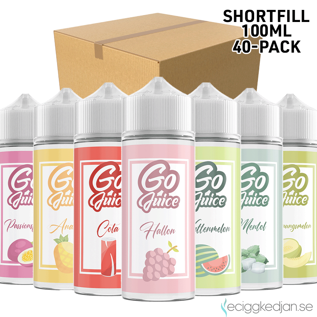 Go Juice | Komplett Pack | 40st*Shortfill 100ml