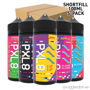 PXL8  | Komplett Pack | 5st*Shortfill 100ml