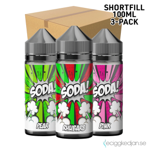 Soda  | Komplett Pack | 3st*Shortfill 100ml