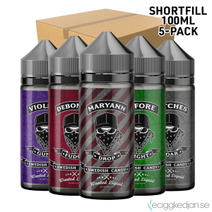 Swedish Candy  | Komplett Pack | 5st*Shortfill 100ml