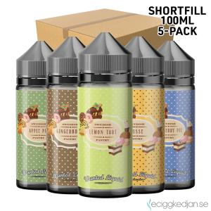 Swedish Pastry  | Komplett Pack | 5st*Shortfill 100ml