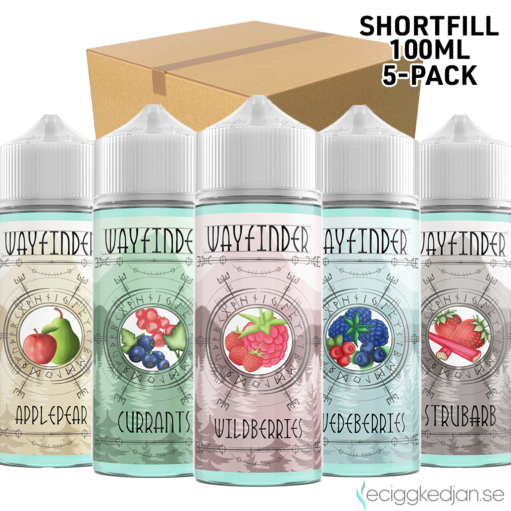 Wayfinder | Komplett Pack | 5st*Shortfill 100ml