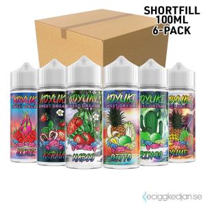 Koyuki Sweet Dreams  | Komplett Pack | 6st*Shortfill 100ml