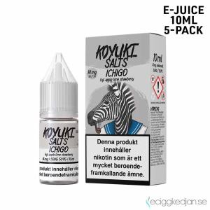 Koyuki Salts Syndicate| Ichigo | 10ml E-Juice | 14mg Saltnikotin | 5pack