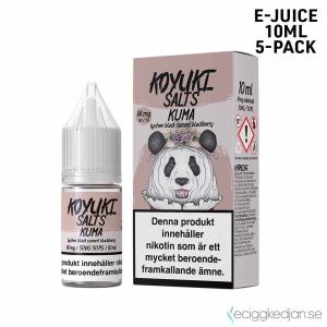 Koyuki Salts Syndicate| Kuma | 10ml E-Juice | 14mg Saltnikotin | 5pack