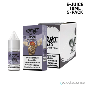 Koyuki Salts Royal | Kamino | 10ml E-Juice | 14mg Saltnikotin | 5pack