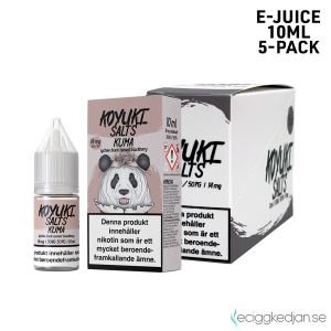Koyuki Salts Syndicate| Kuma | 10ml E-Juice | 14mg Saltnikotin | 5pack