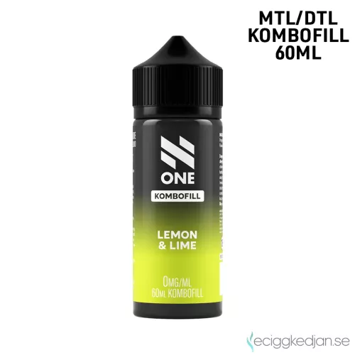 N One | Lemon Lime | 60ml Kombofill