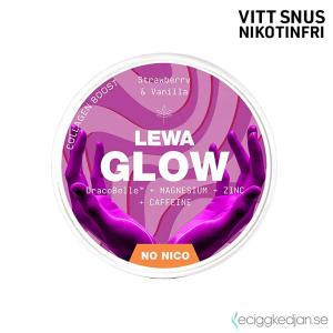 Lewa GLOW | Strawberry Vanilla | Nikotinfritt Snus