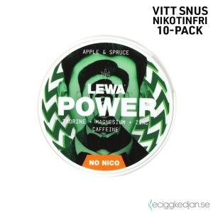 Lewa POWER | Apple Spruce | Nikotinfritt Snus | 10pack