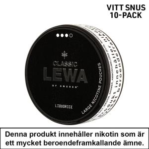 Lewa | Liquorice | Nicotine | 10pack