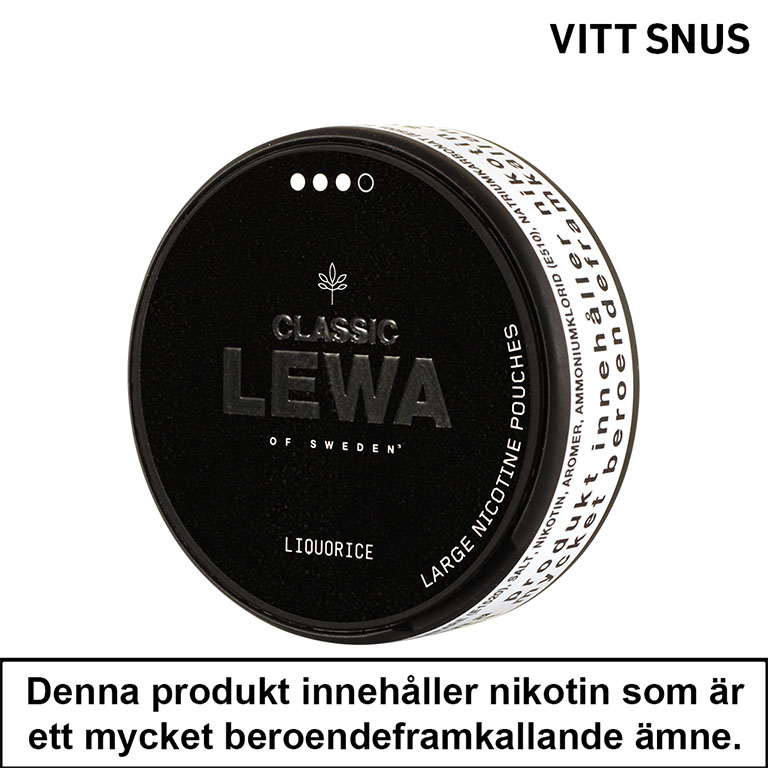 Lewa | Liquorice | Nicotine