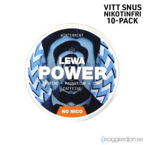 Lewa POWER | Wintermint | Nikotinfritt Snus | 10pack