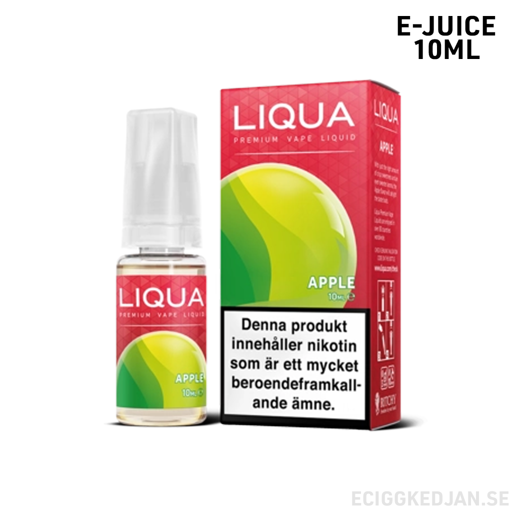 Liqua | Apple | 10ml E-Juice | 0mg Nikotinfri