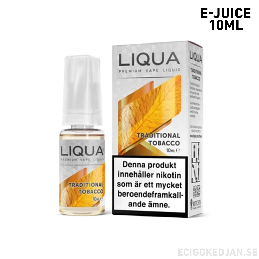 Liqua | Traditionell Tobacco | 10ml E-Juice | 6mg Nikotin