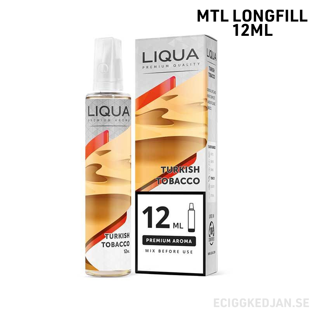 Liqua | Turkish Tobacco | MTL | 12ml LONG FILL