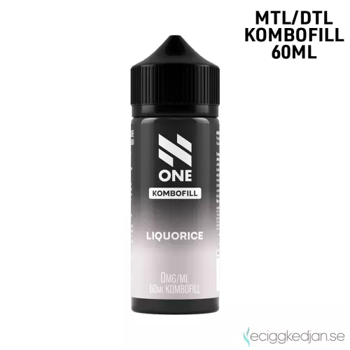 N One | Liquorice | 60ml Kombofill