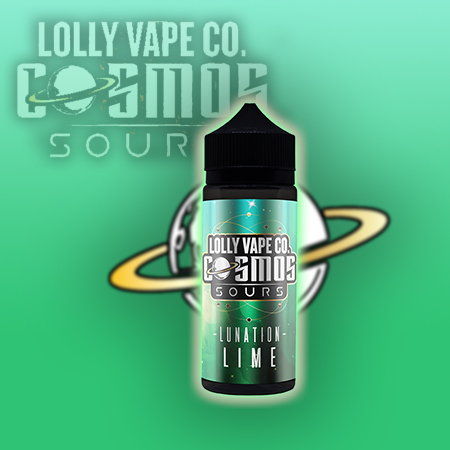 Lolly Vape Co. Cosmos Sours | Lunation Lime | 100ml Shortfill