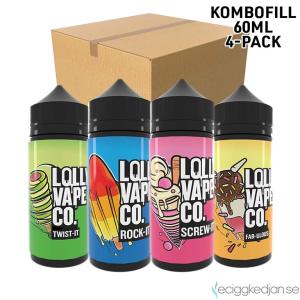 Lolly Vape Co. | Komplett Pack | 4st*Kombofill 60ml