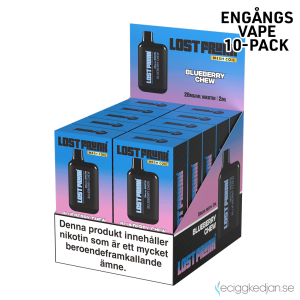 Lost Frunk Mesh | Blueberry Chew | Engångs Vape | 20mg | 10pack