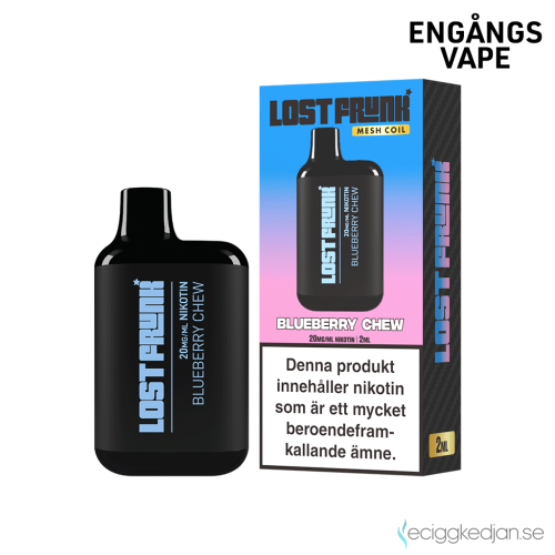 Lost Frunk Mesh | Blueberry Chew | Engångs Vape | 20mg