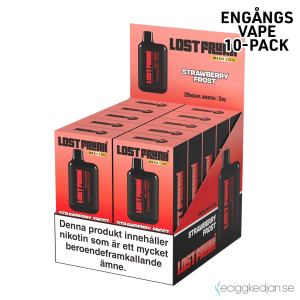 Lost Frunk Mesh | Strawberry Frost | Engångs Vape | 20mg | 10pack