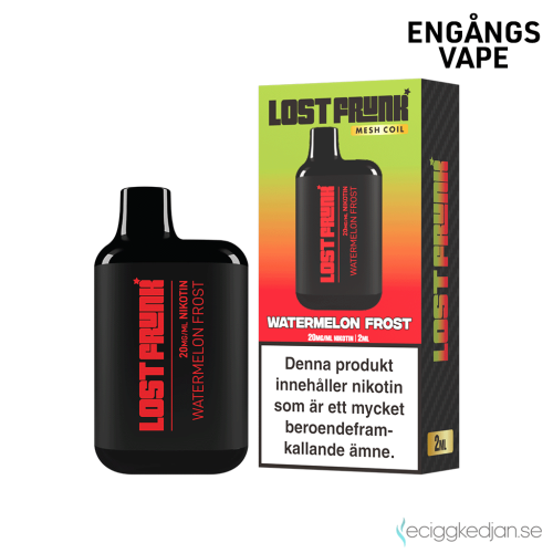 Lost Frunk Mesh | Watermelon Frost | Engångs Vape | 20mg