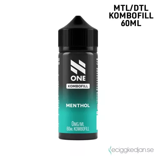 N One | Menthol | 60ml Kombofill