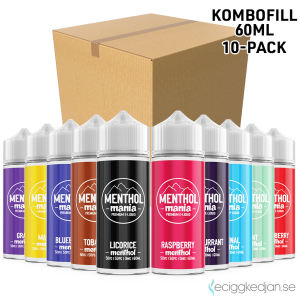 Menthol Mania | Komplett Pack | 10st*Kombofill 60ml