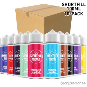 Menthol Mania | Komplett Pack | 10st*Shortfill 100ml