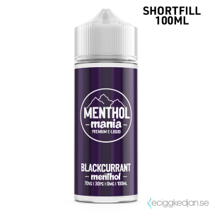 Menthol Mania | Blackcurrant Menthol |100ml Shortfill