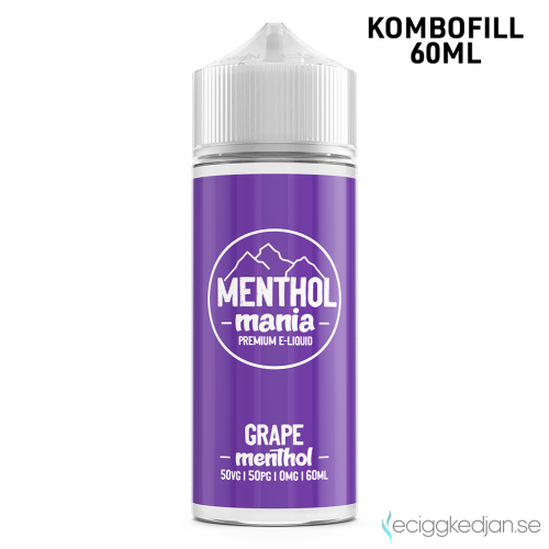 Menthol Mania | Grape Menthol | 60ml Kombofill