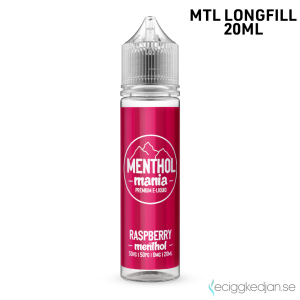Menthol Mania | Raspberry Menthol | MTL | 20ml Longfill