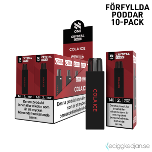 Pod Click Mesh | N One Crystal | Cola Ice | Förfylld 14mg Pod | 10pack