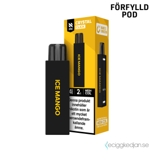 Pod Click Mesh | N One Crystal | Ice Mango | Förfylld 14mg Pod