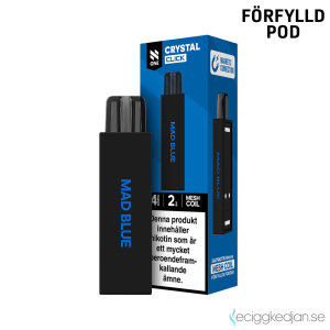 Pod Click Mesh | N One Crystal | Mad Blue | Förfylld 14mg Pod