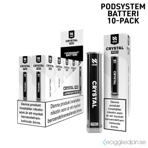 N One Crystal PRO BATTERY | Black | 10pack