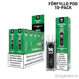 N One Crystal PRO Pod | Watermelon Ice | Förfylld Pod | 10pack