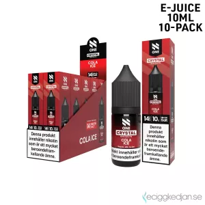 N One | Cola Ice | 10ml E-Juice | 14mg Saltnikotin | 10pack
