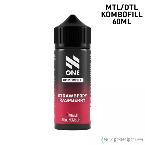 N One | Strawberry Raspberry | 60ml Kombofill