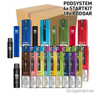 N One V2 Mesh Podsystem | Komplett Pack | 19*1 poddar, 4*1startkit