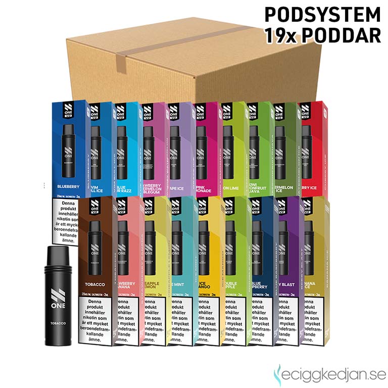 N One V2 Mesh Podsystem | Komplett Pack | 19*1 poddar