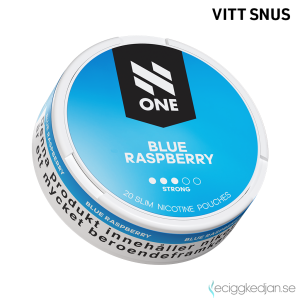 N One Slim | Blue Raspberry | All White