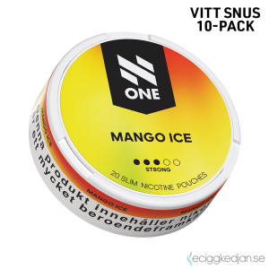 N One Slim | Mango Ice | All White | 10pack