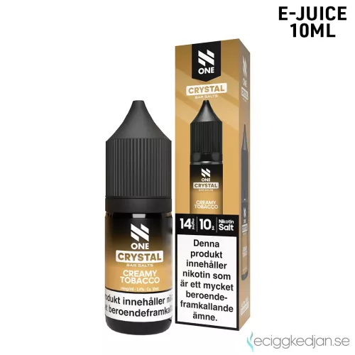 N One | Creamy Tobacco | 10ml E-Juice | 14mg Saltnikotin