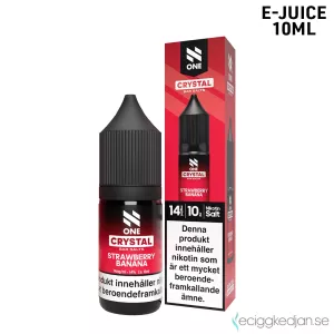 N One | Strawberry Banana | 10ml E-Juice | 14mg Saltnikotin