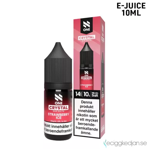 N One | Strawberry Ice | 10ml E-Juice | 14mg Saltnikotin